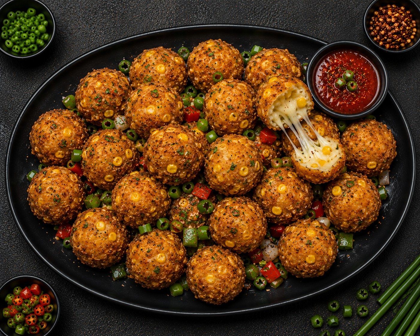 Cheese Corn Balls